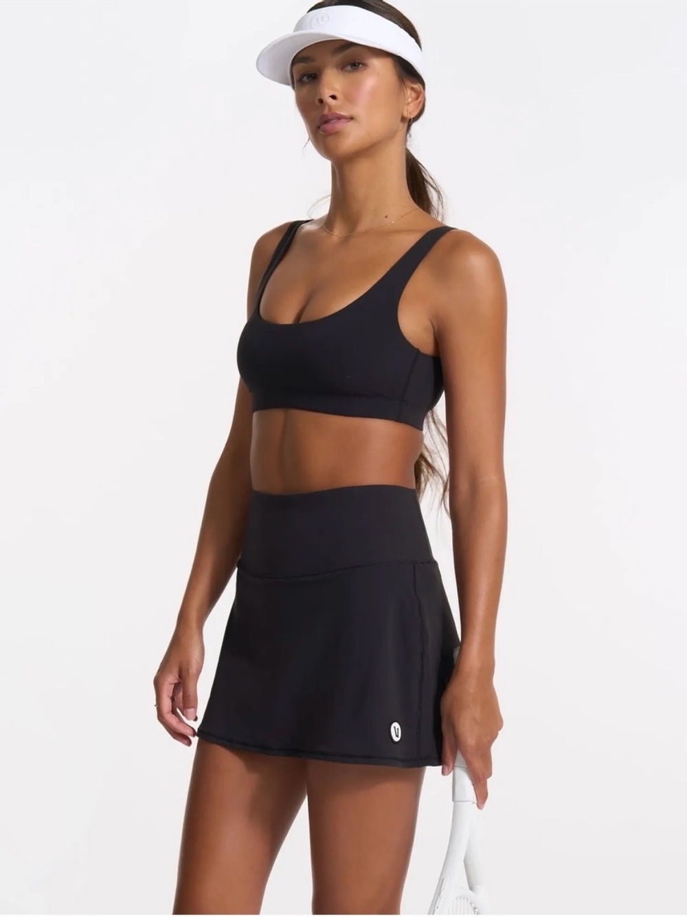 Vuori Black Performance Skort Large